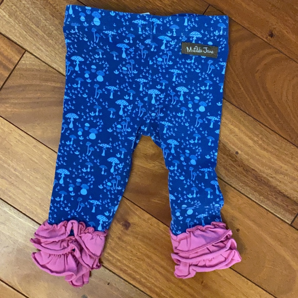 Matilda Jane ruffle legging 0-3mo